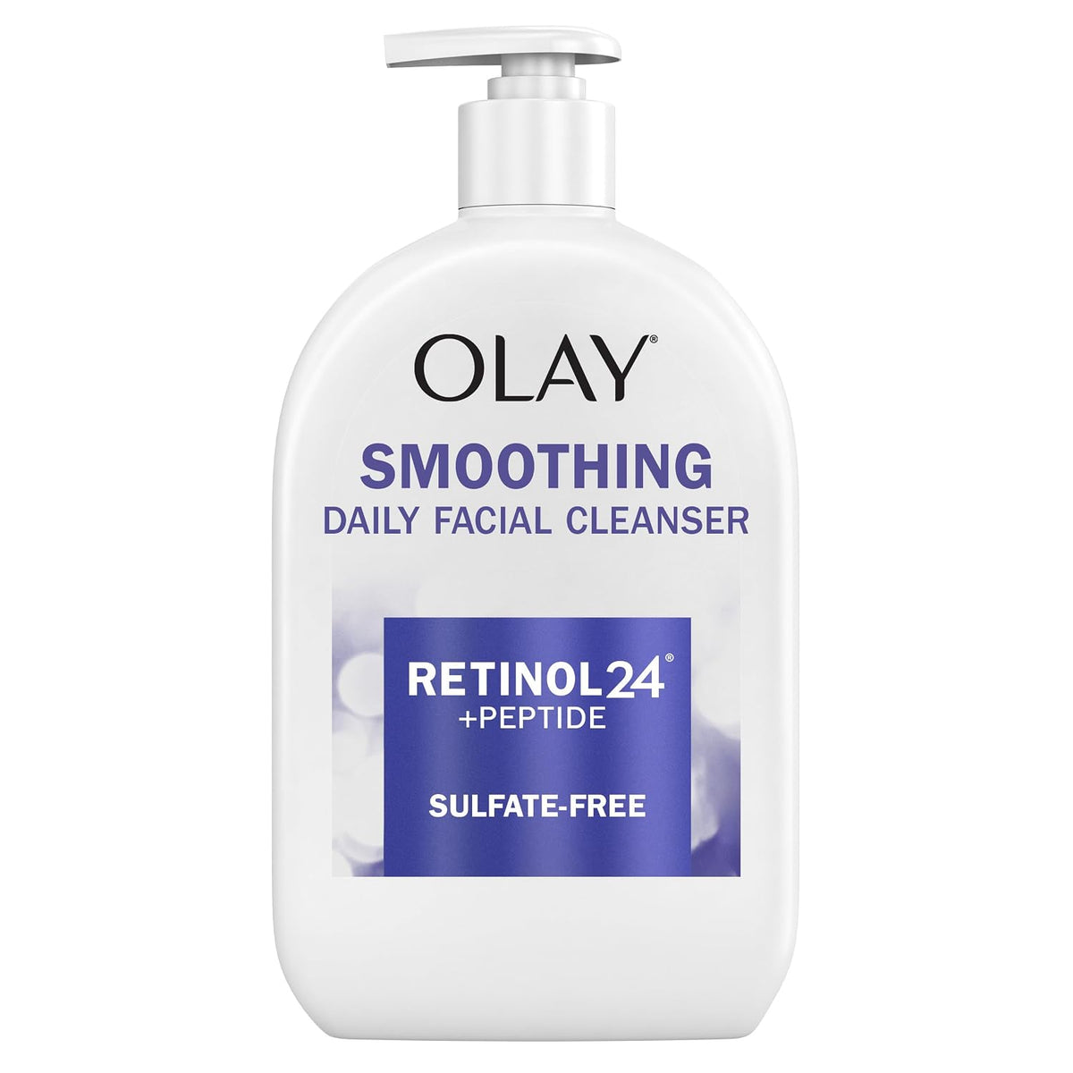 Olay | Retinol Niacinamide Peptide Cream Face Wash Sulfate Free Unscented — 16 fl oz