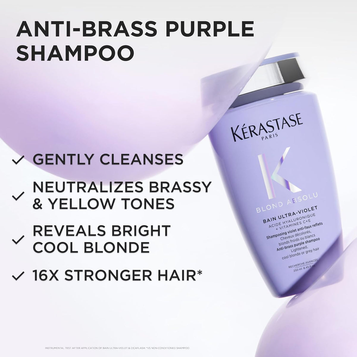 Kérastase | Blond Absolu Bain Ultra Violet Purple Shampoo — 250 ml