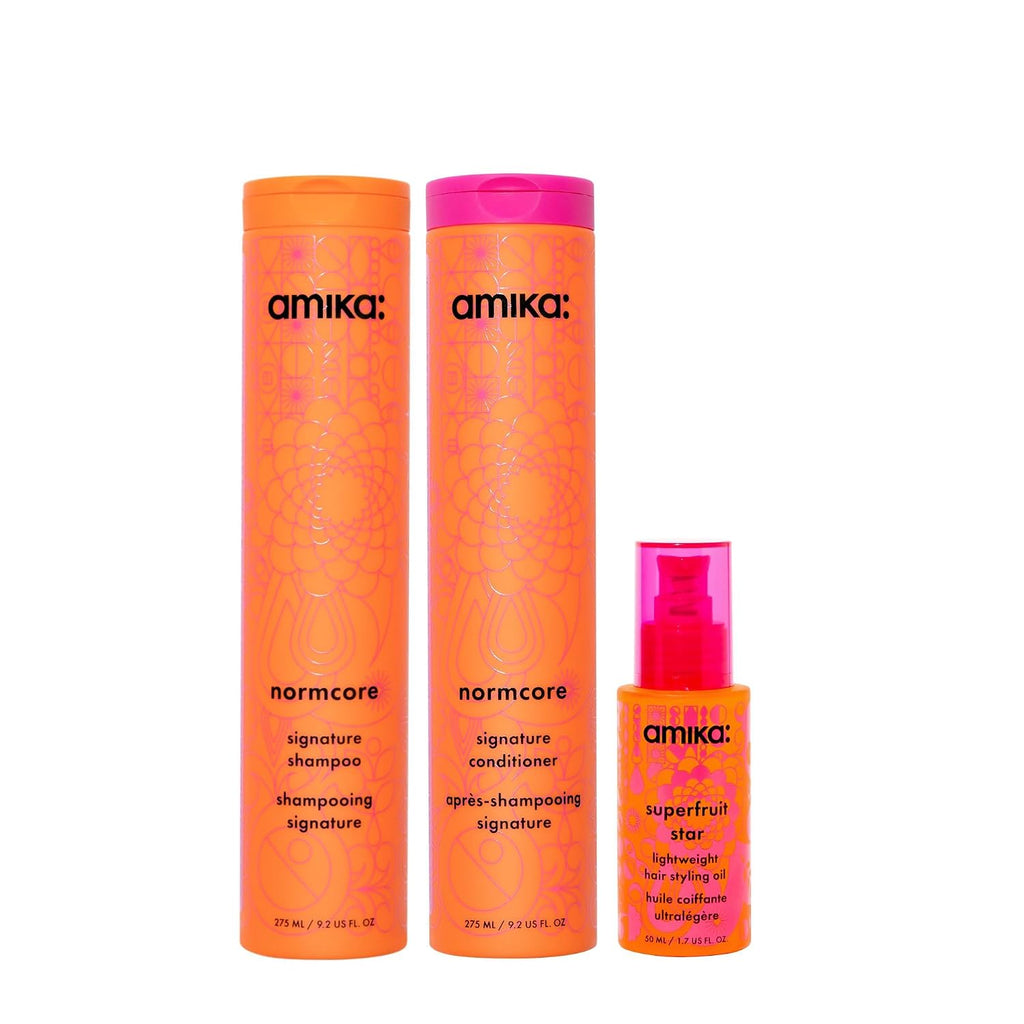 Amika | Moisturizing Shampoo & Conditioner Set — 20.2 fl oz Total