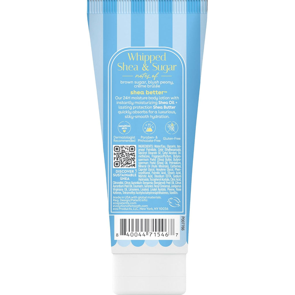 eos | Shea Better Mini Body Lotion Dolce Vita Shea Butter 24-Hour Hydration Travel Size — 2.5 fl oz