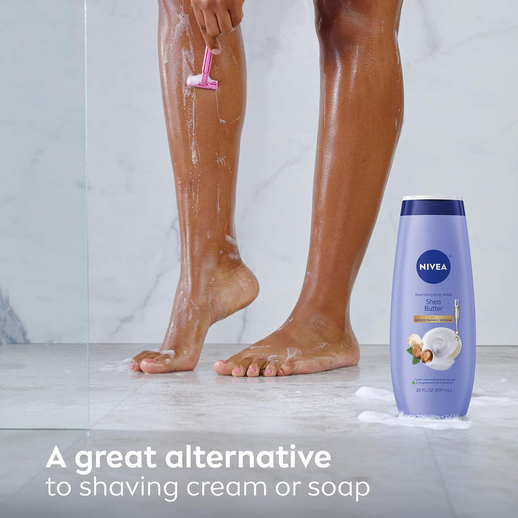 NIVEA Nourishing Shea Butter Body Wash