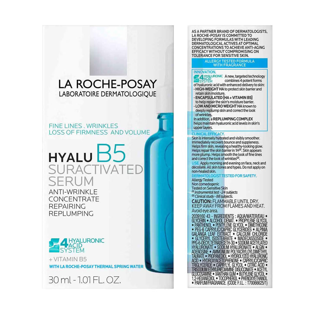 La Roche-Posay Hyalu B5 product packaging on a white background