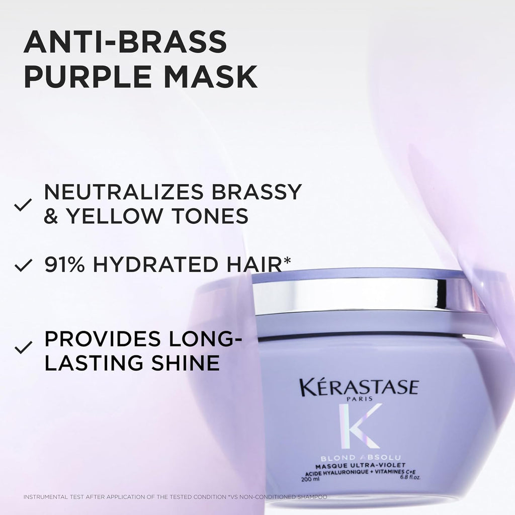 Kérastase | Blond Absolu Ultra Violet Purple Hair Mask — 6.8 fl oz