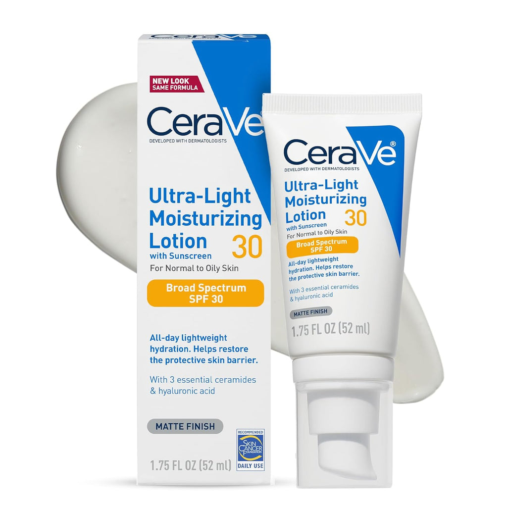 CeraVe Ultra-Light Facial Moisturizing Lotion with SPF 30