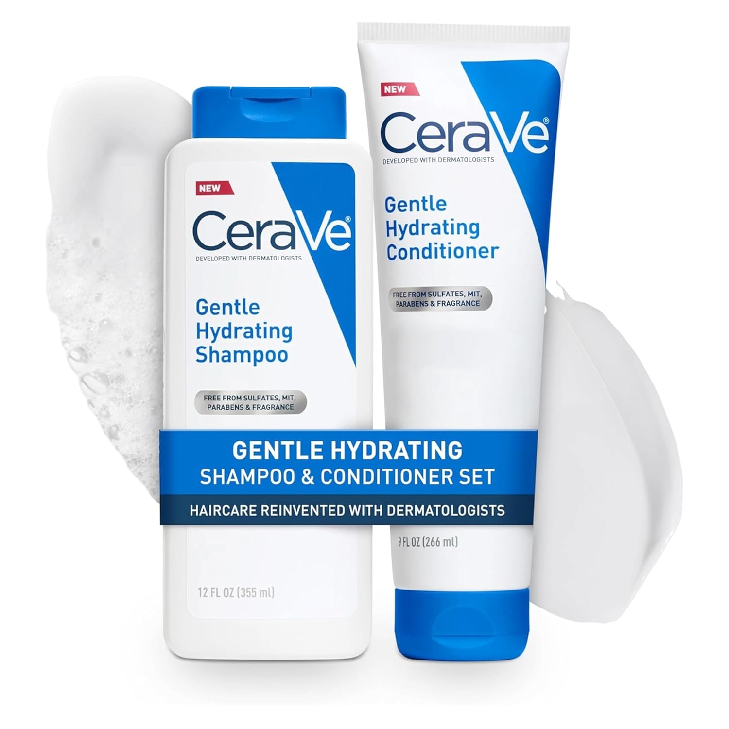 CeraVe Gentle Hydrating Shampoo for Sensitive Scalp