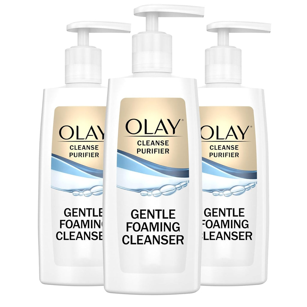 Olay | Gentle Foaming Face Wash Sensitive Skin Glycerin Unscented — 6.7 fl oz (Pack of 3)