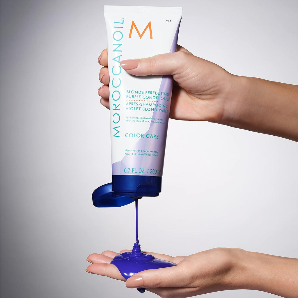 Moroccanoil | Blonde Perfecting Purple Conditioner — 6.7 fl oz