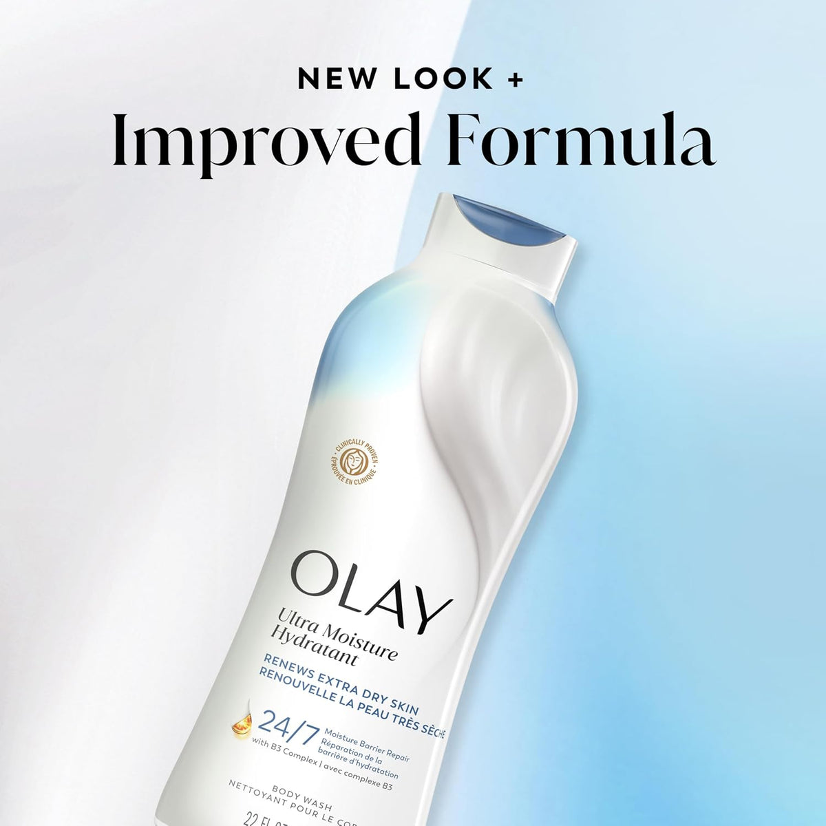 Olay | Body Wash Ultra Moisture Lightly Scented Vitamin B3 — 22 fl oz