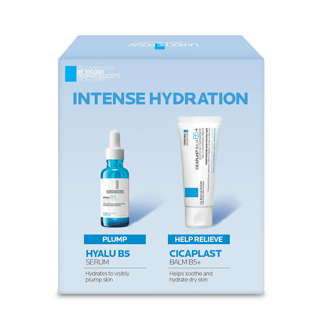 Intense Hydration 2-Piece Skincare Gift Set by La Roche-Posay — Hyalu B5 Serum + Cicaplast Balm B5+