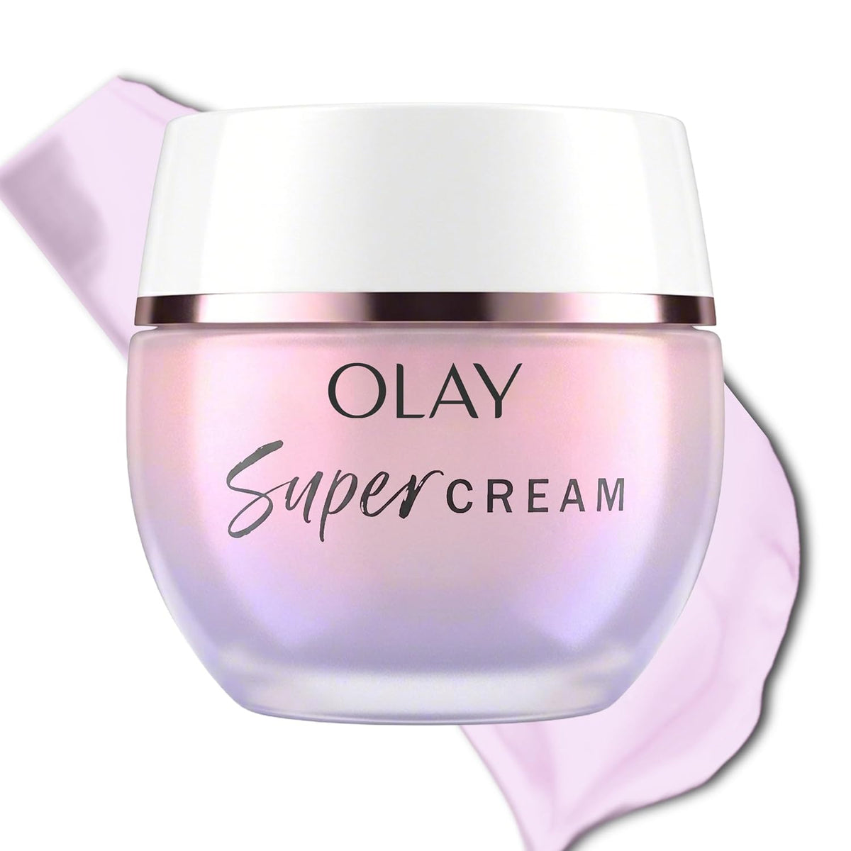 Olay | 5-in-1 Super Moisturizer Face Cream Niacinamide Vitamin C Collagen Peptide Hyaluronic Acid — 1.7 fl oz