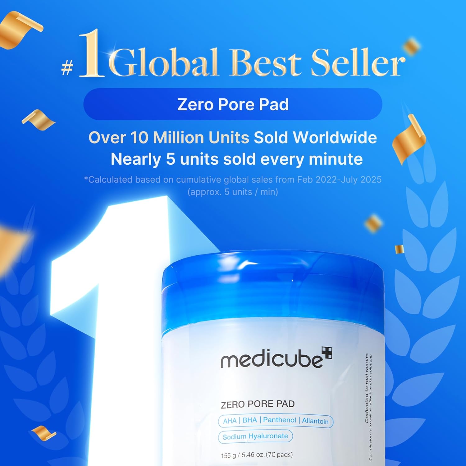 Zero Pore Pad 2.0 Exfoliating Toner Pads | medicube (70 Pads)
