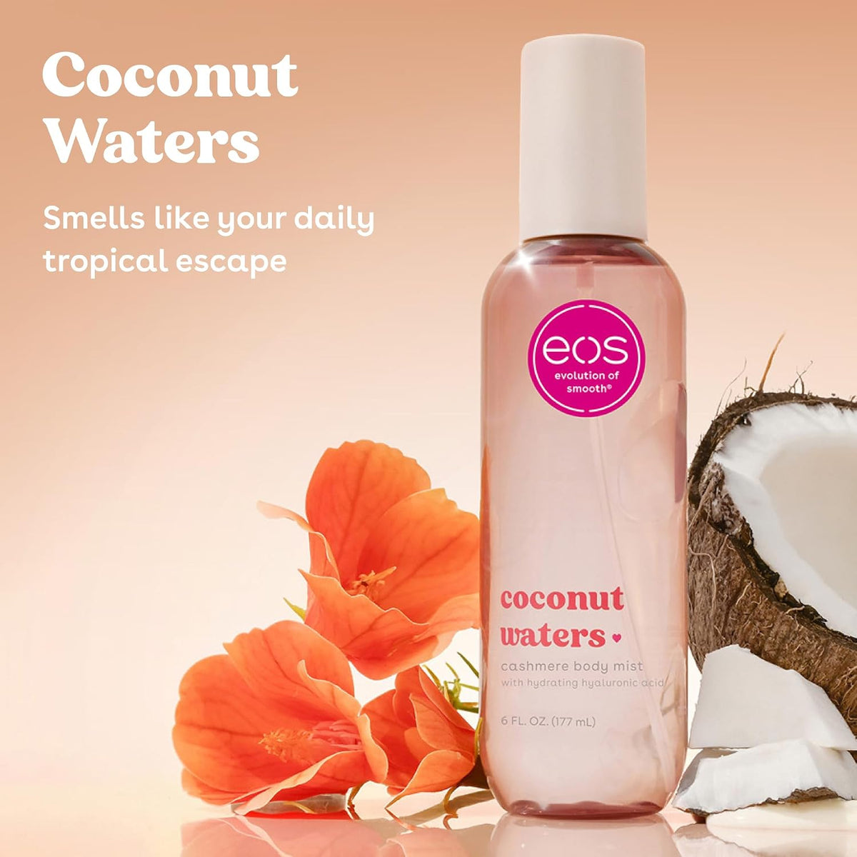 eos | Coconut Waters Body Mist Hyaluronic Acid