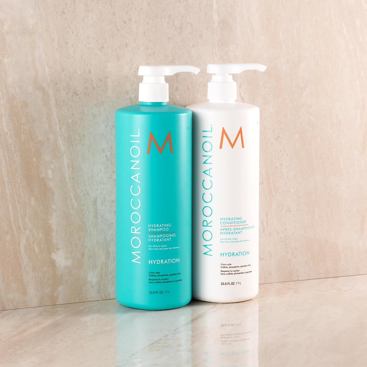 Moroccanoil | Hydrating Shampoo & Conditioner Bundle — 33.8 fl oz Each