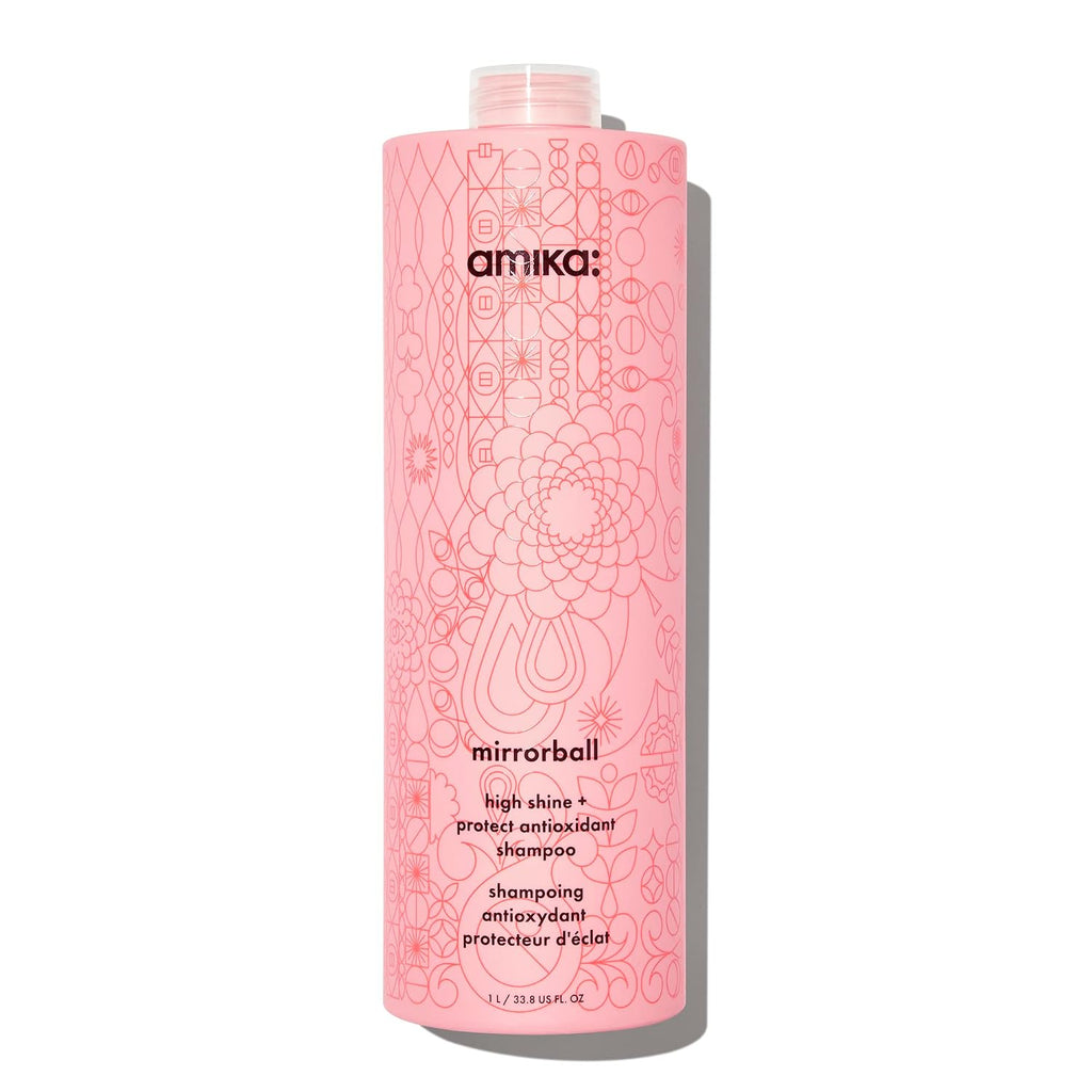 Amika | Mirrorball Shine Enhancing Shampoo for Color Treated Hair Amber Vanilla