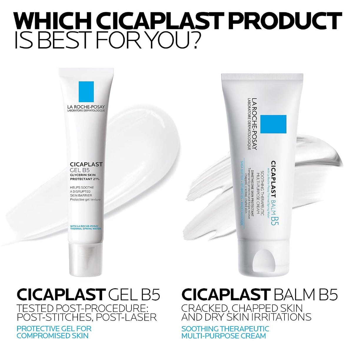 Cicaplast Baume B5+ Protective Repair Gel by La Roche-Posay — 1.35 fl oz