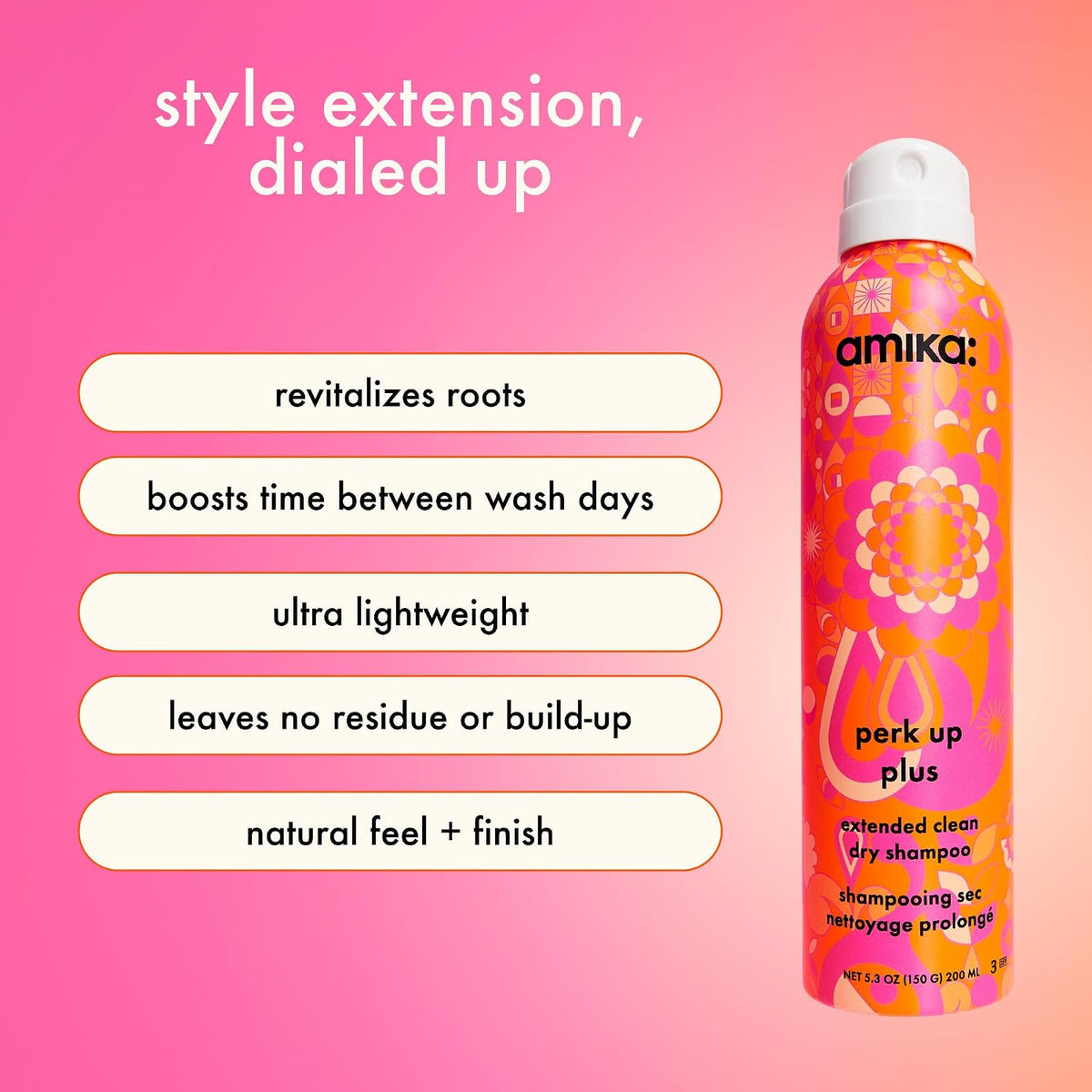 Amika | Dry Shampoo with Gentle AHA