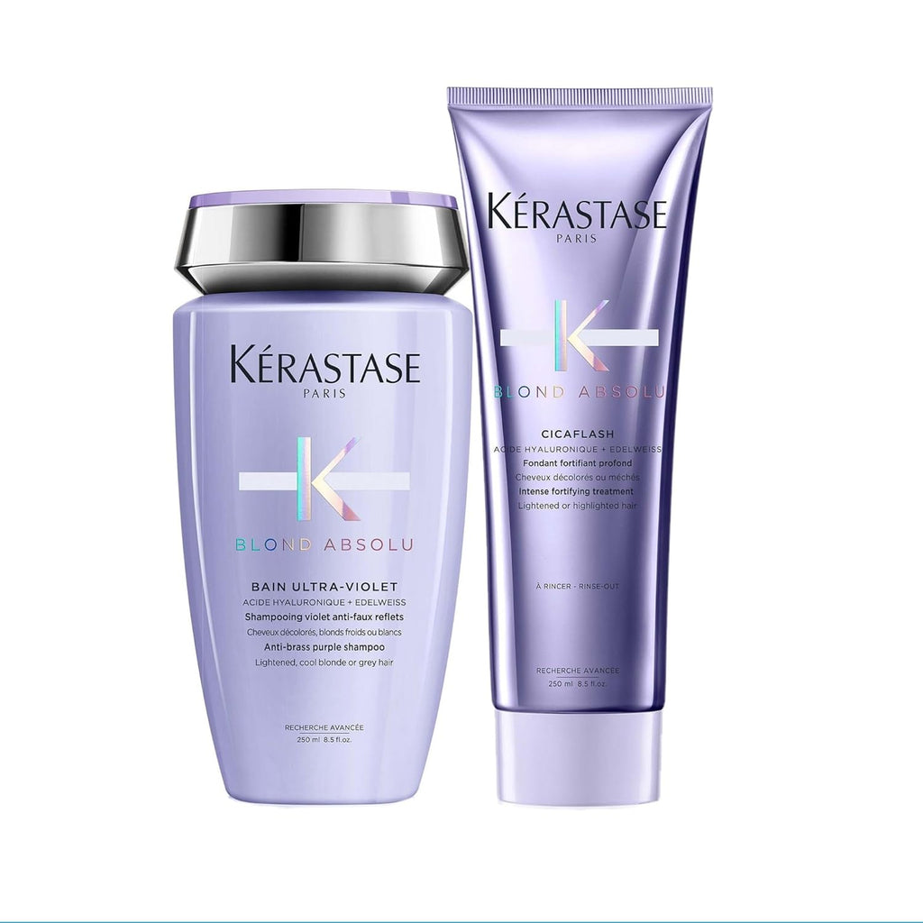 Kérastase | Purple Shampoo & Hydrating Conditioner Set — 17 fl oz Total