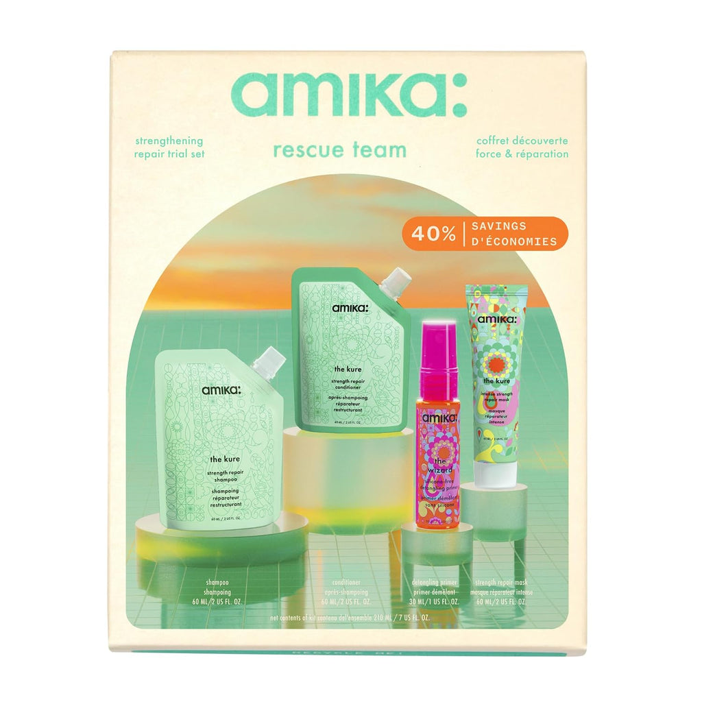 Amika | Hydro Rush & Dream Routine Hydrating Trial Set — 4 Pieces