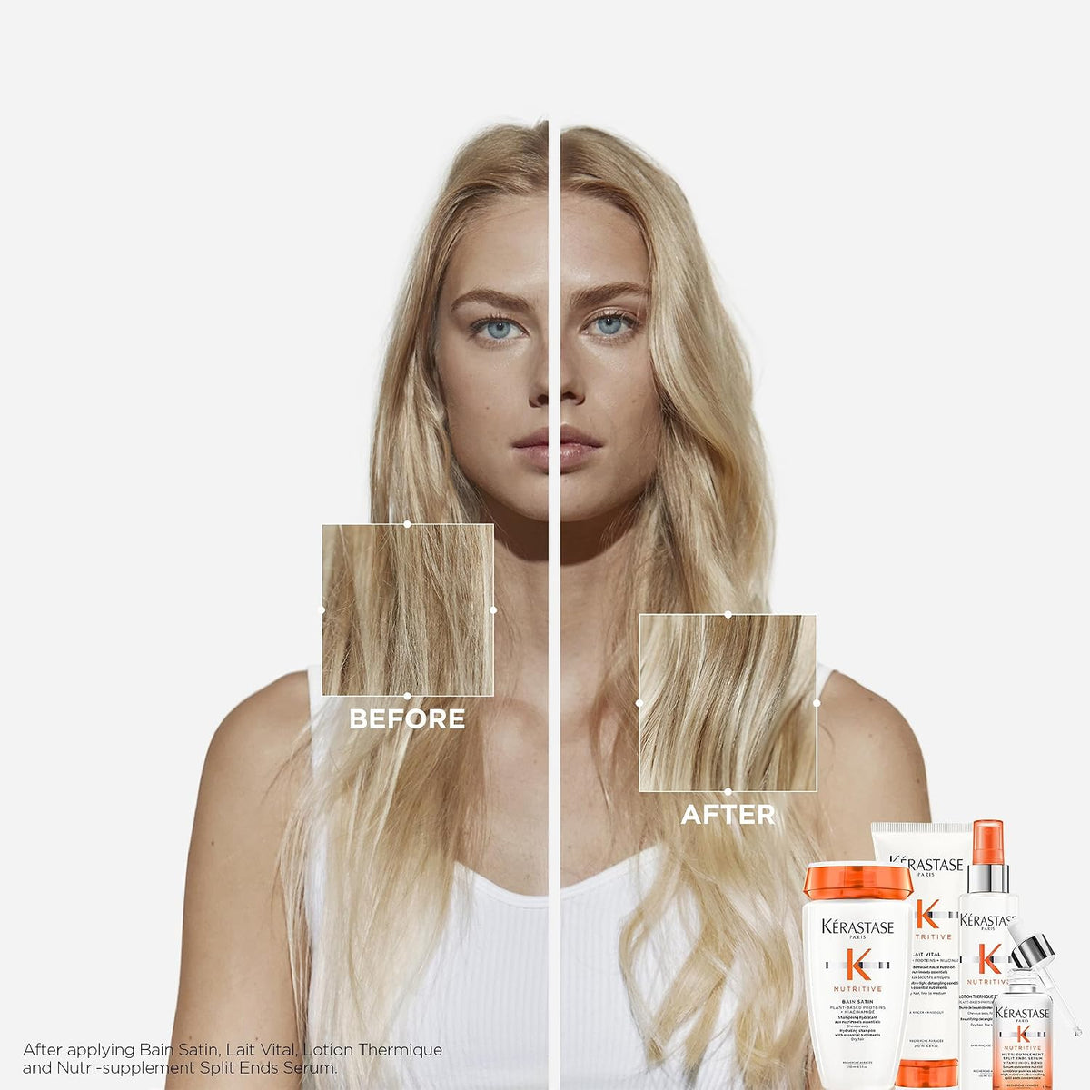 Kérastase | Nutritive Heat Protecting Spray for Fine to Medium Dry Hair — 150 ml (5.1 fl oz)