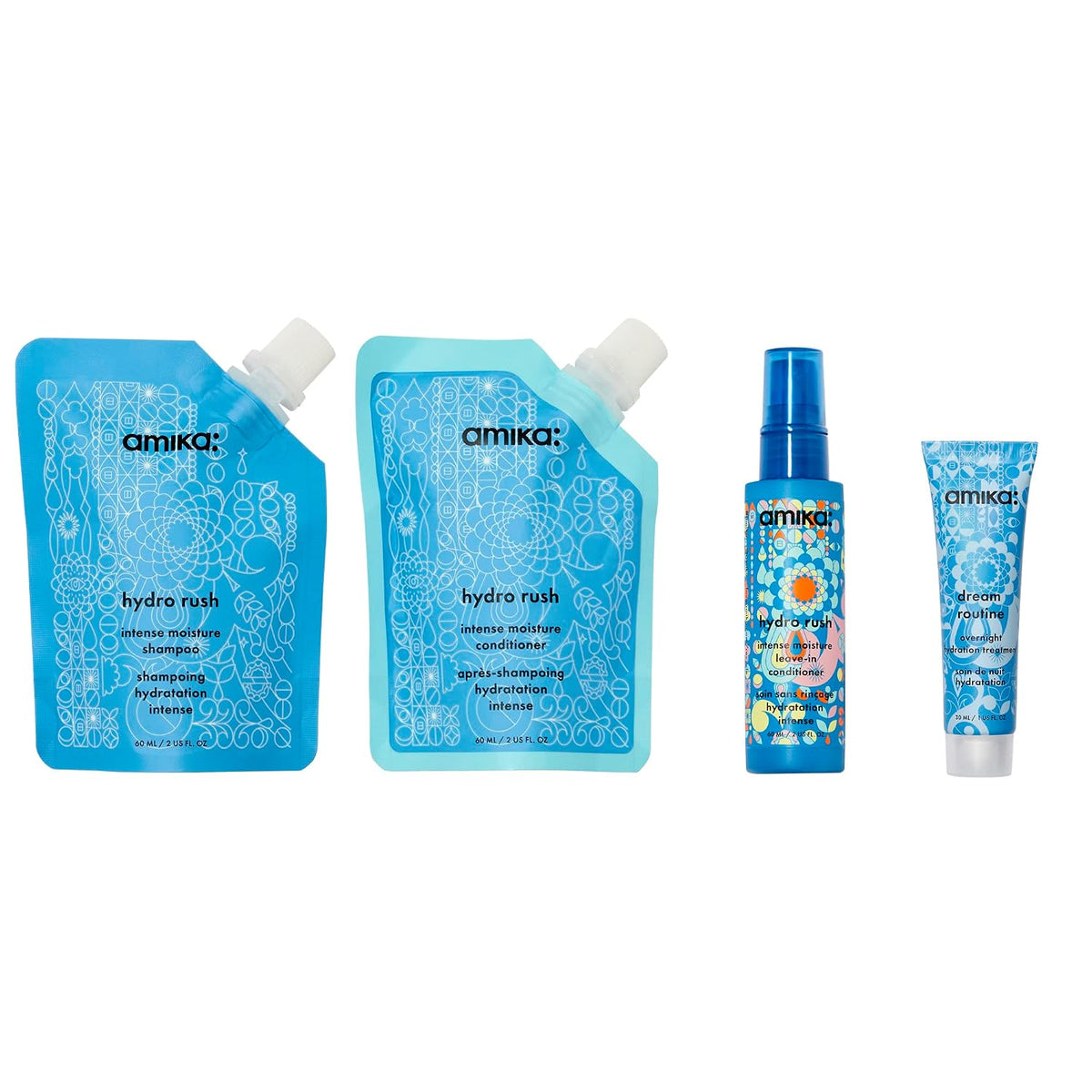 Amika | The Kure Bond Repair & The Wizard Trial Set — 4 Pieces, 7 fl oz Total