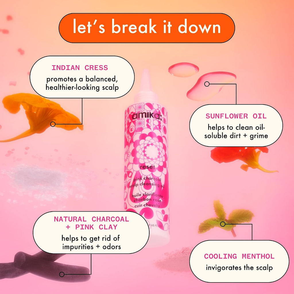 Amika | Purifying Scalp Cleansing Oil Pre Wash — 6.7 fl oz