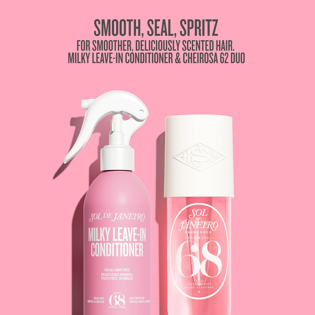 Sol de Janeiro | Milky Leave-In Conditioner & Hair and Body Perfume Mist Duo Cheirosa 68