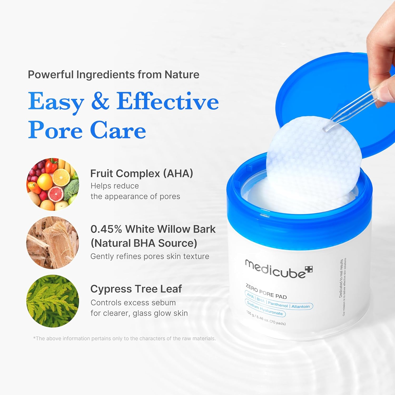 Zero Pore Pad 2.0 Exfoliating Toner Pads | medicube (70 Pads)