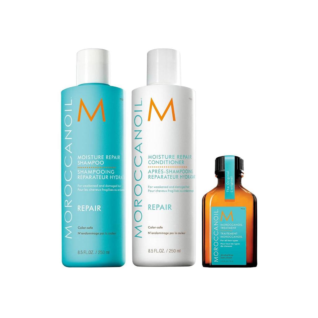 Moroccanoil | Moisture Repair Shampoo Conditioner & Treatment Set