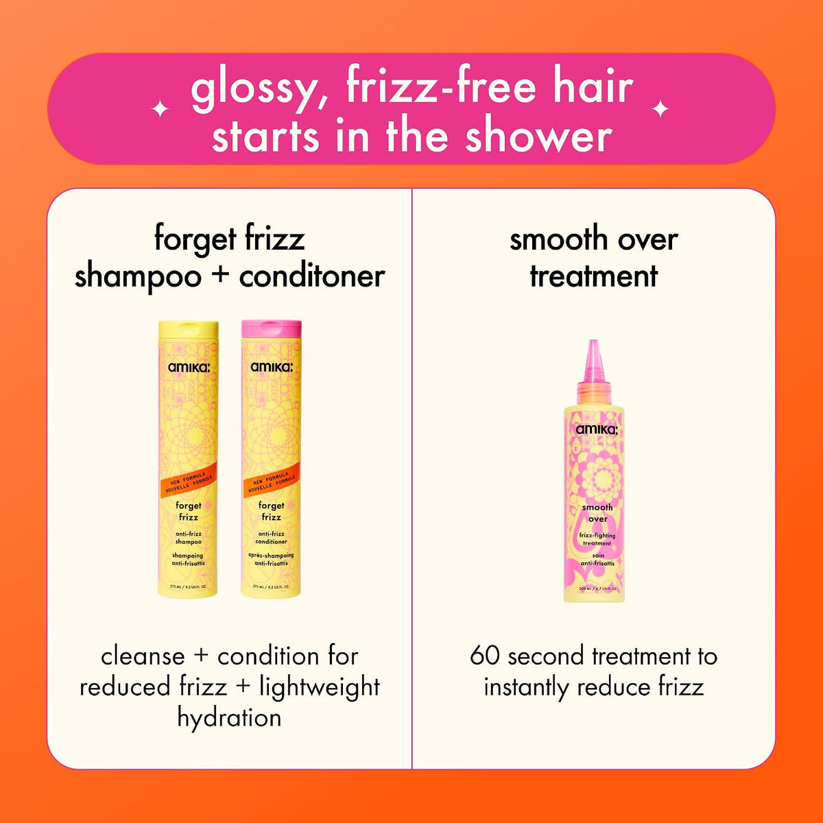 Amika | Forget Frizz Hydrating Frizz Fighting Conditioner