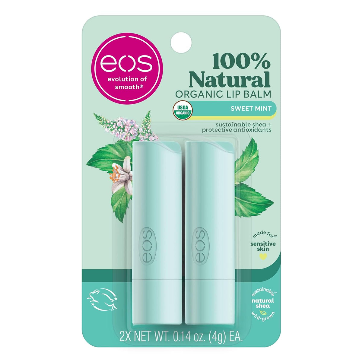 eos | Sweet Mint Organic Lip Balm