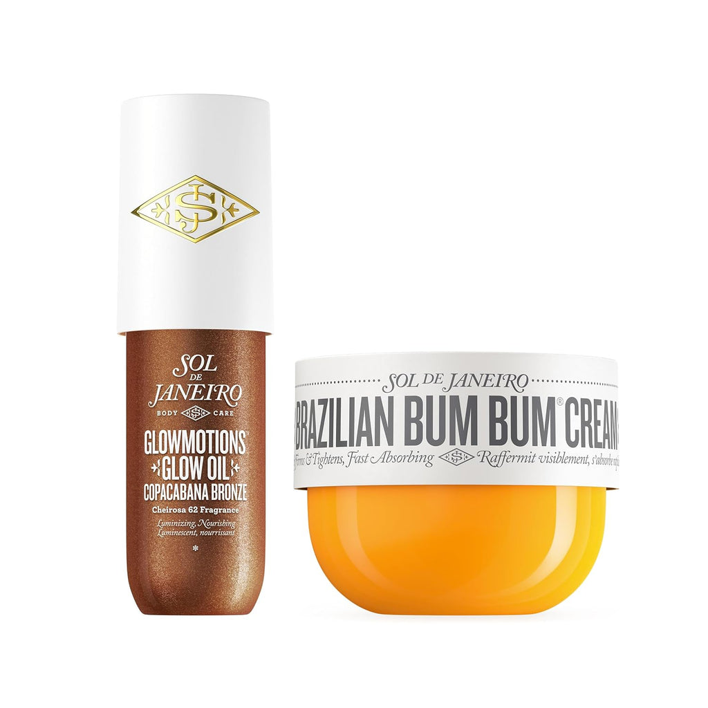 Sol de Janeiro | Brazilian Bum Bum Firming Cream & Glowmotions Copacabana Bronze Body Oil Duo Cheirosa 62