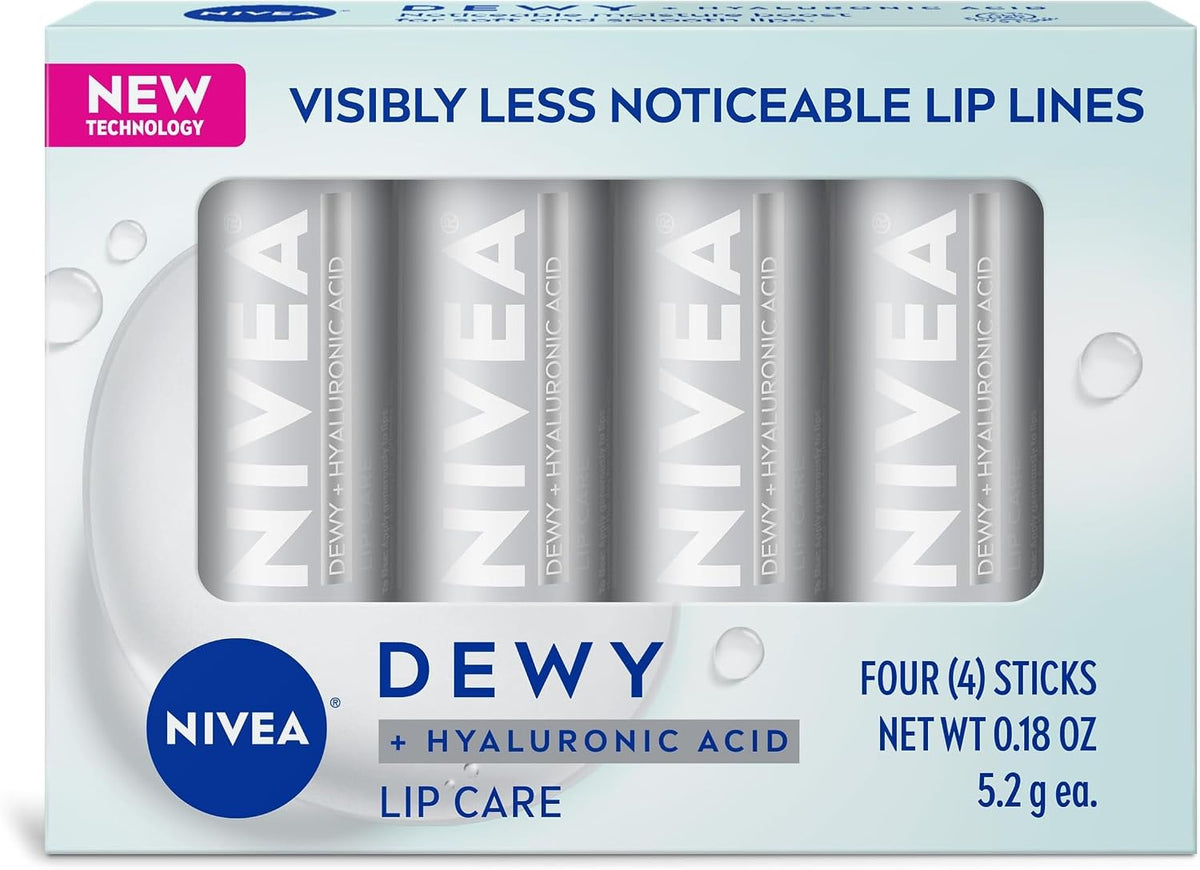 NIVEA Smoothness Lip Care Balm with Broad Spectrum SPF 15