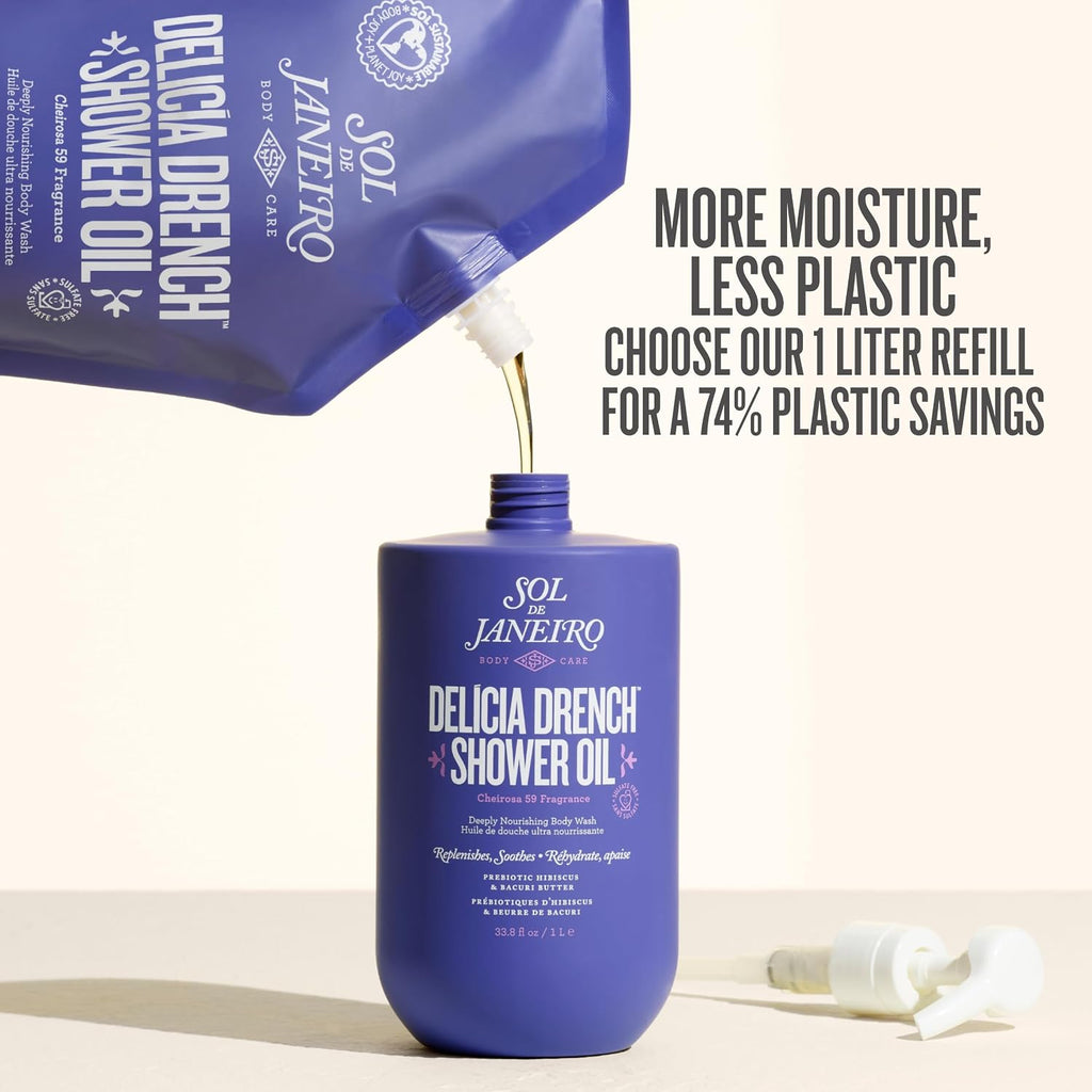 Sol de Janeiro | Moisture Replenishing Oil to Foam Body Wash Cheirosa 59