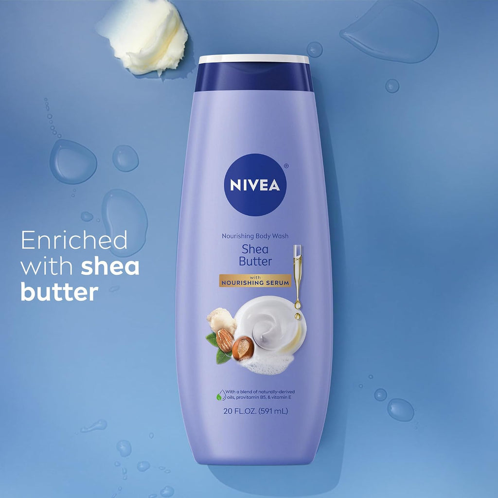 NIVEA Nourishing Shea Butter Body Wash