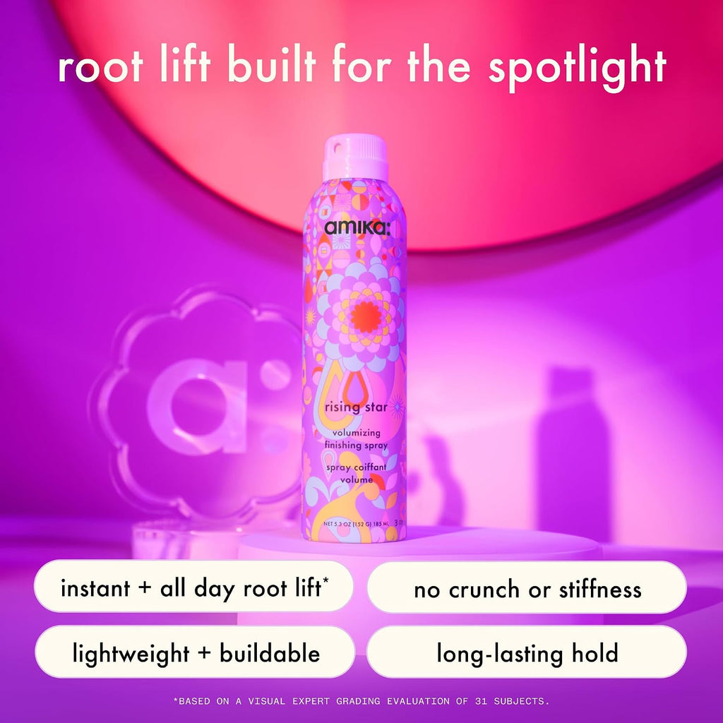 Amika | Lightweight Root Lift Spray for Fine & Thin Hair Berry