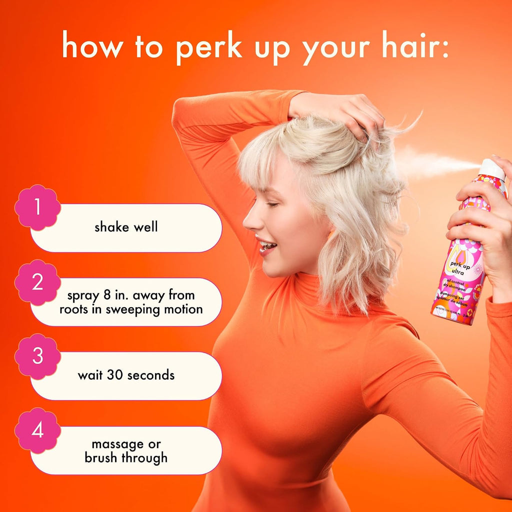 Amika | Extra Strength Dry Shampoo for Extra Oily Scalps