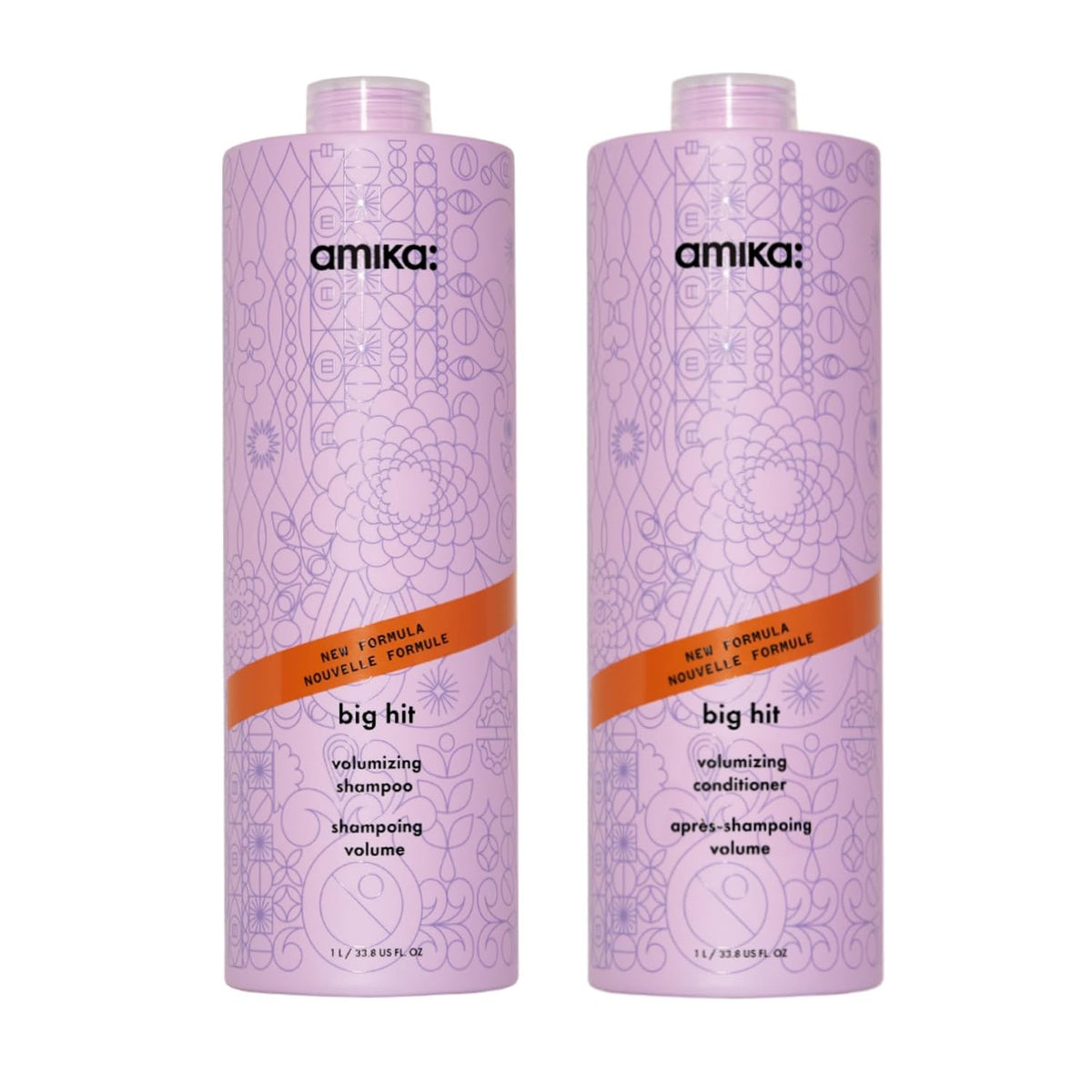Amika | Big Hit Volumizing Shampoo & Conditioner Duo — 67.6 fl oz Total