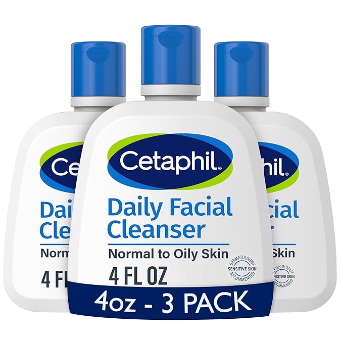 Cetaphil Daily Facial Cleanser for Sensitive Combination to Oily Skin