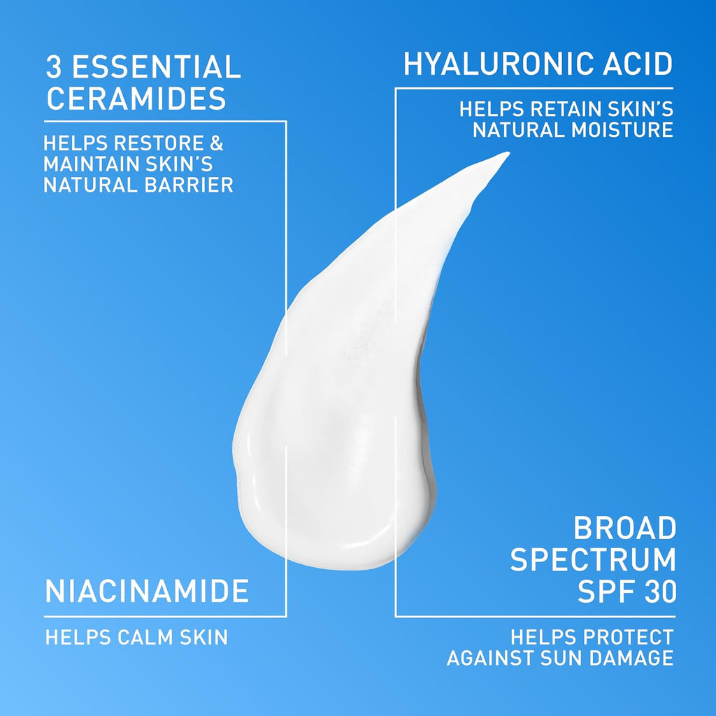 CeraVe AM Facial Moisturizing Lotion with SPF 30