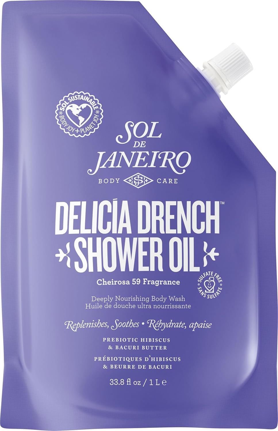 Sol de Janeiro | Moisture Replenishing Oil to Foam Body Wash Cheirosa 59