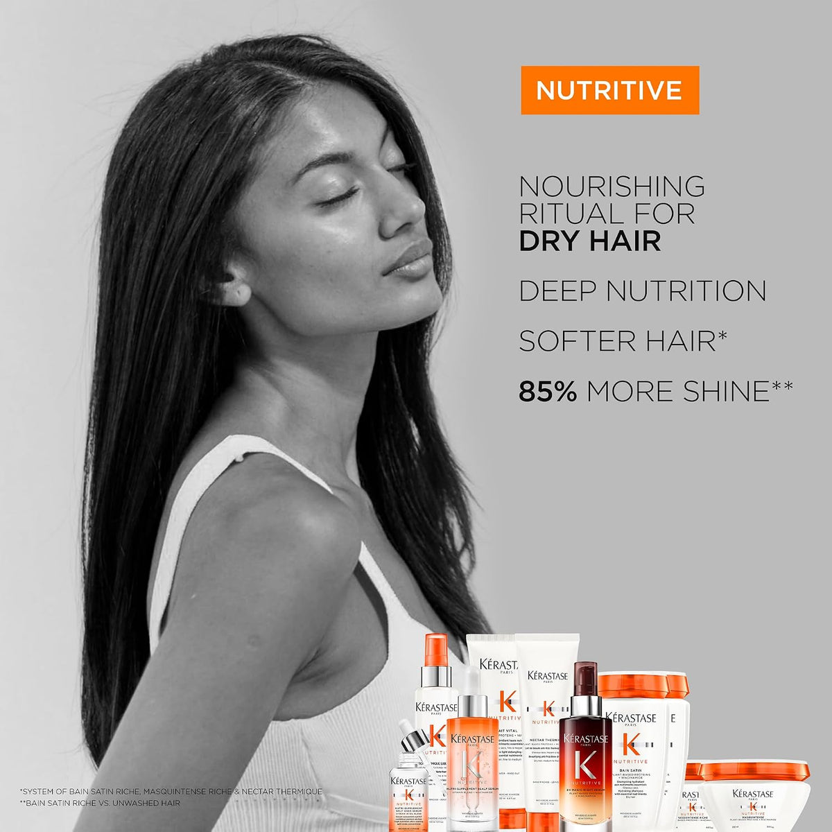 Kérastase | Nutritive Hydrating Shampoo for Fine to Medium Dry Hair