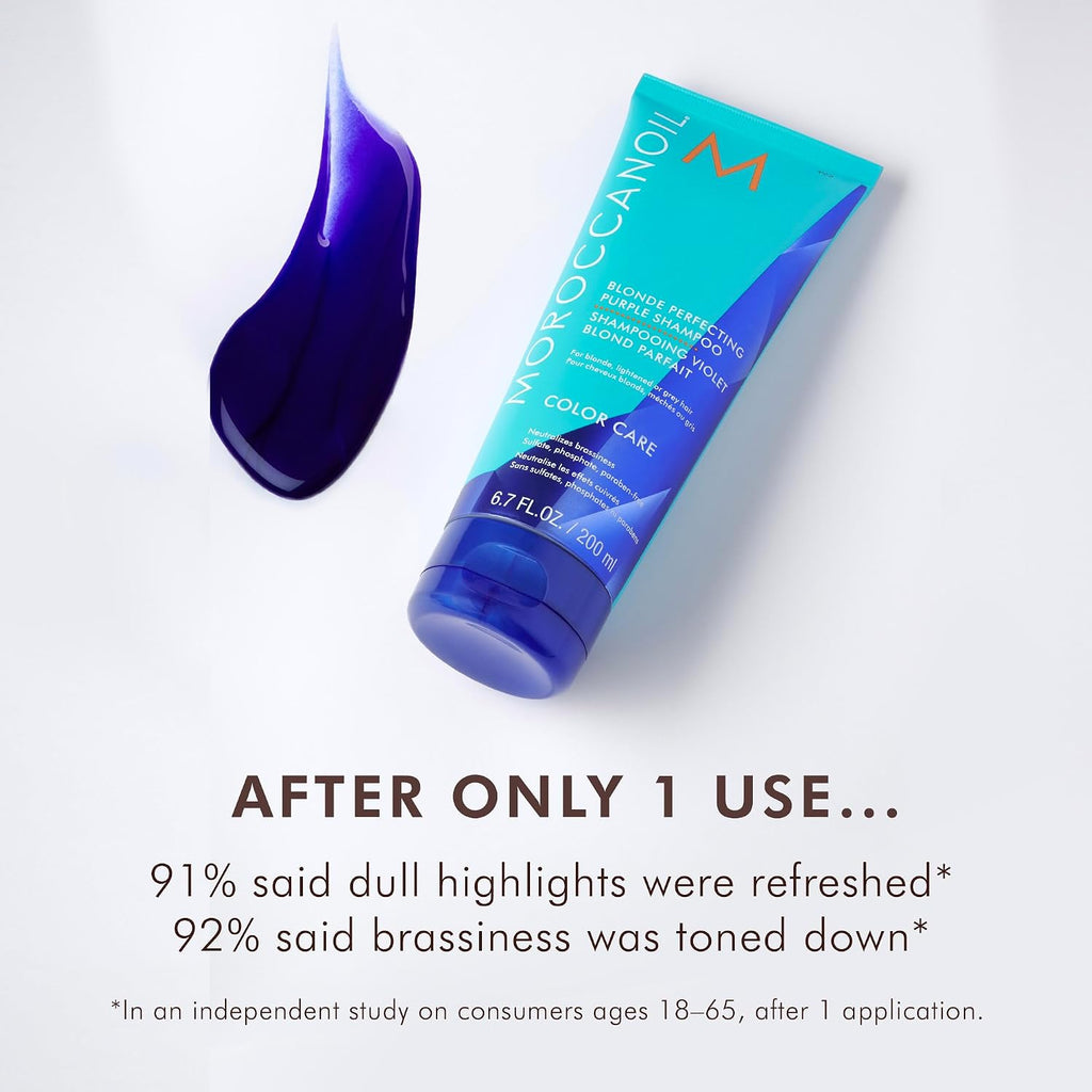 Moroccanoil | Blonde Perfecting Purple Shampoo — 6.7 fl oz