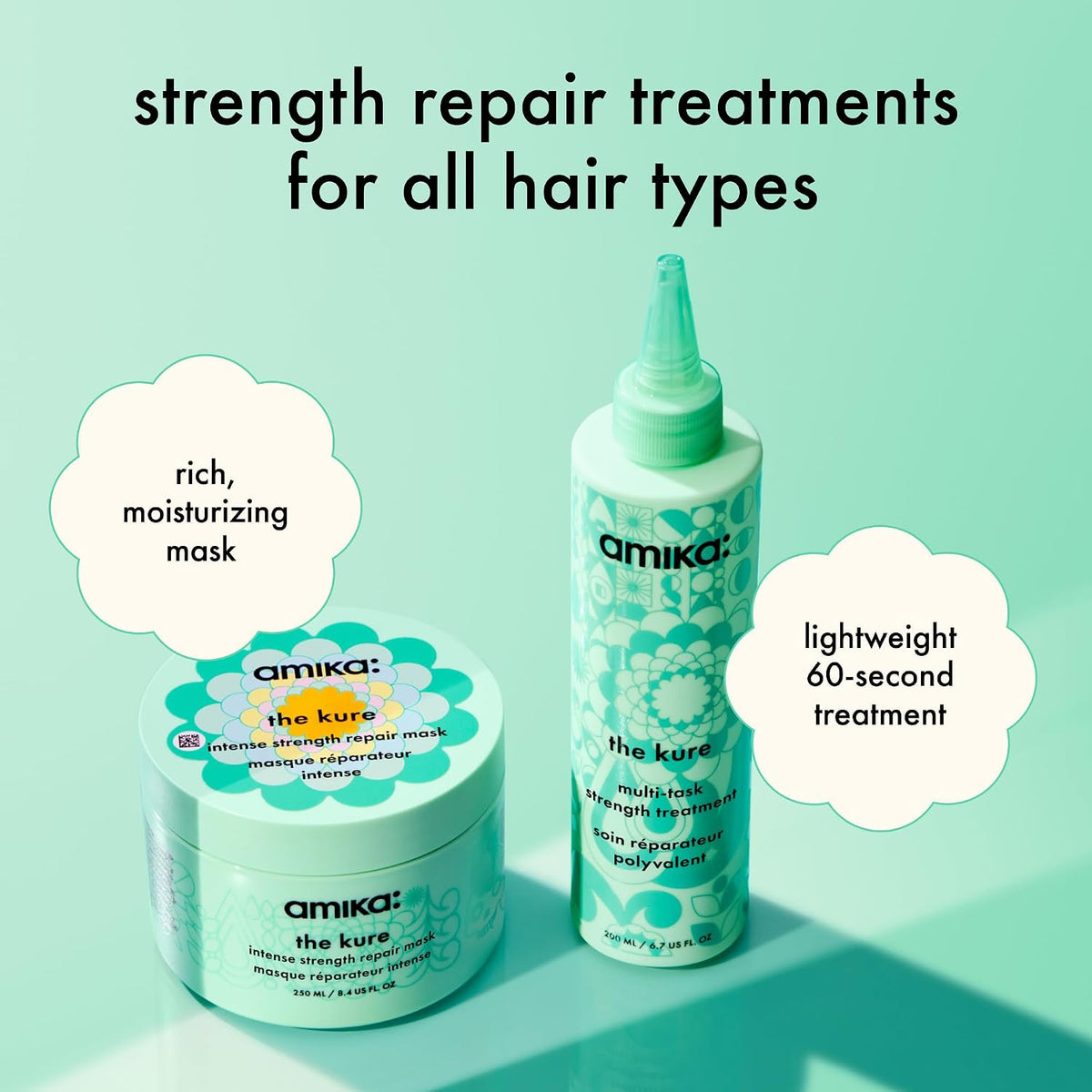 Amika | Rinse Out Strengthening & Repair Hair Treatment