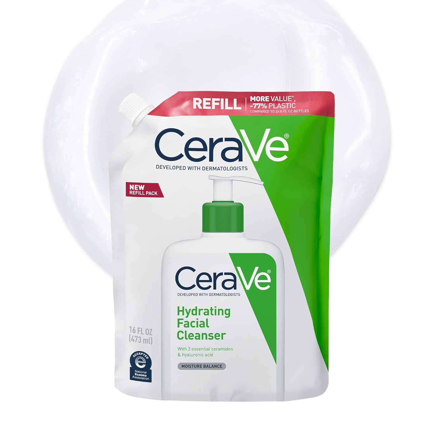 CeraVe Hydrating Facial Cleanser for Dry Skin