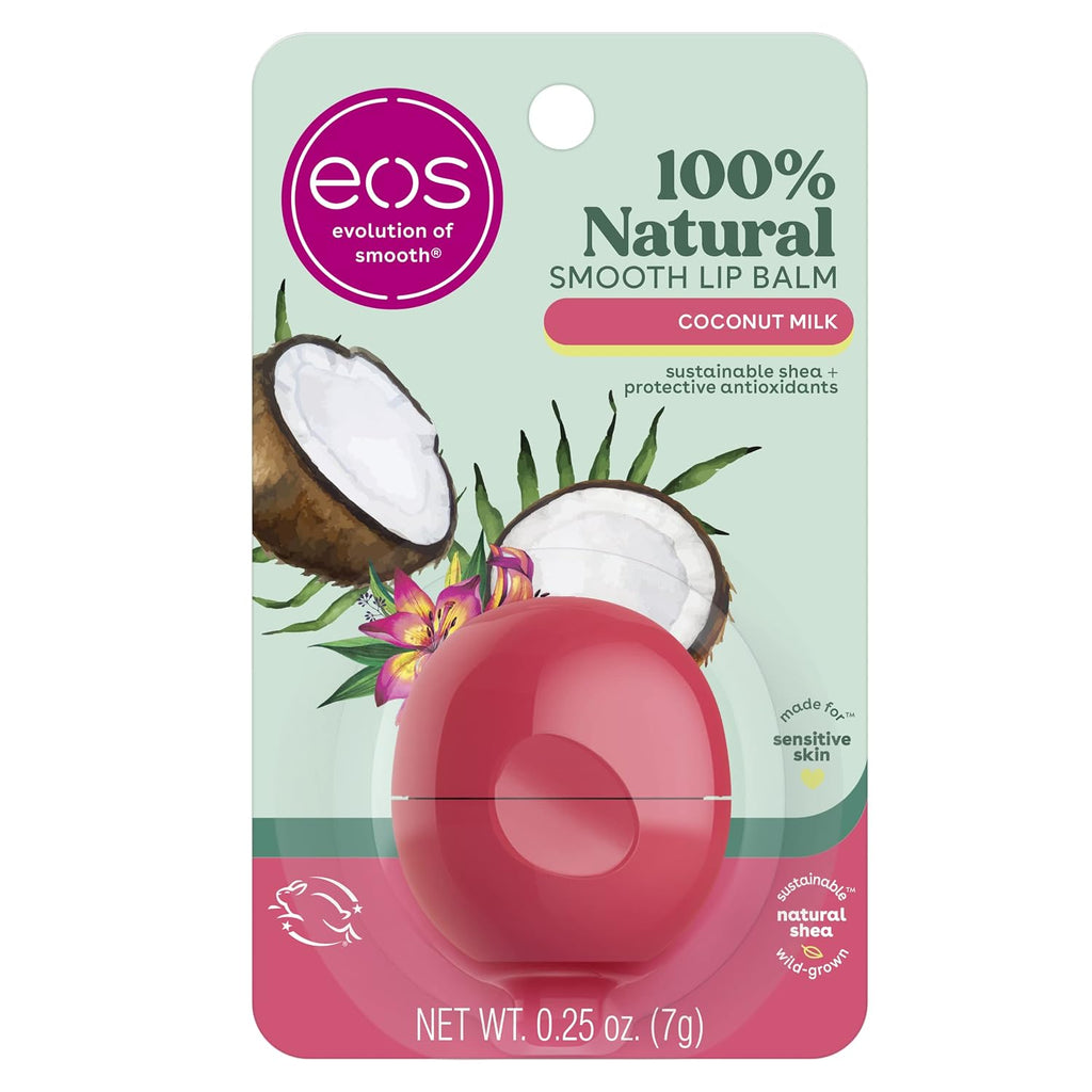 eos | Coconut Milk Natural Lip Balm Sphere