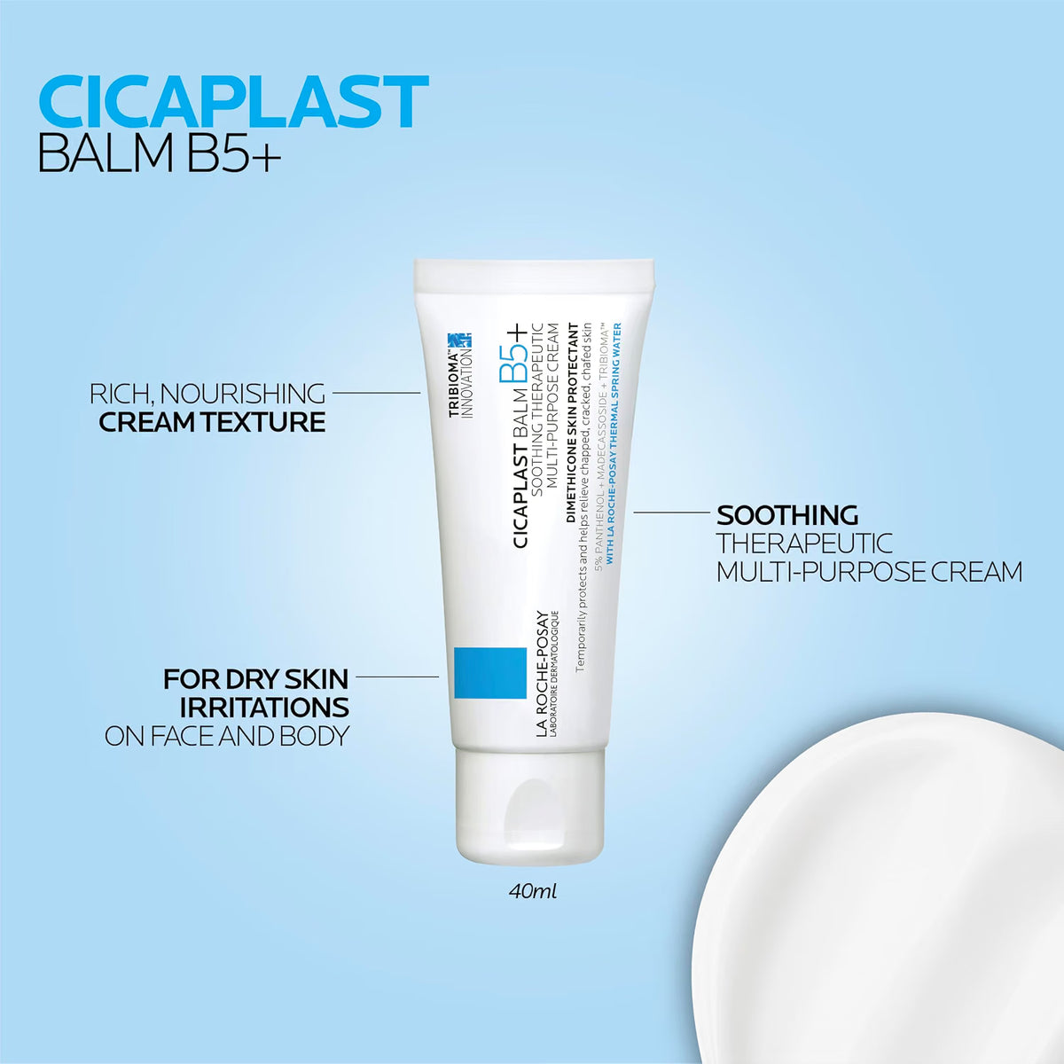 Intense Hydration 2-Piece Skincare Gift Set by La Roche-Posay — Hyalu B5 Serum + Cicaplast Balm B5+