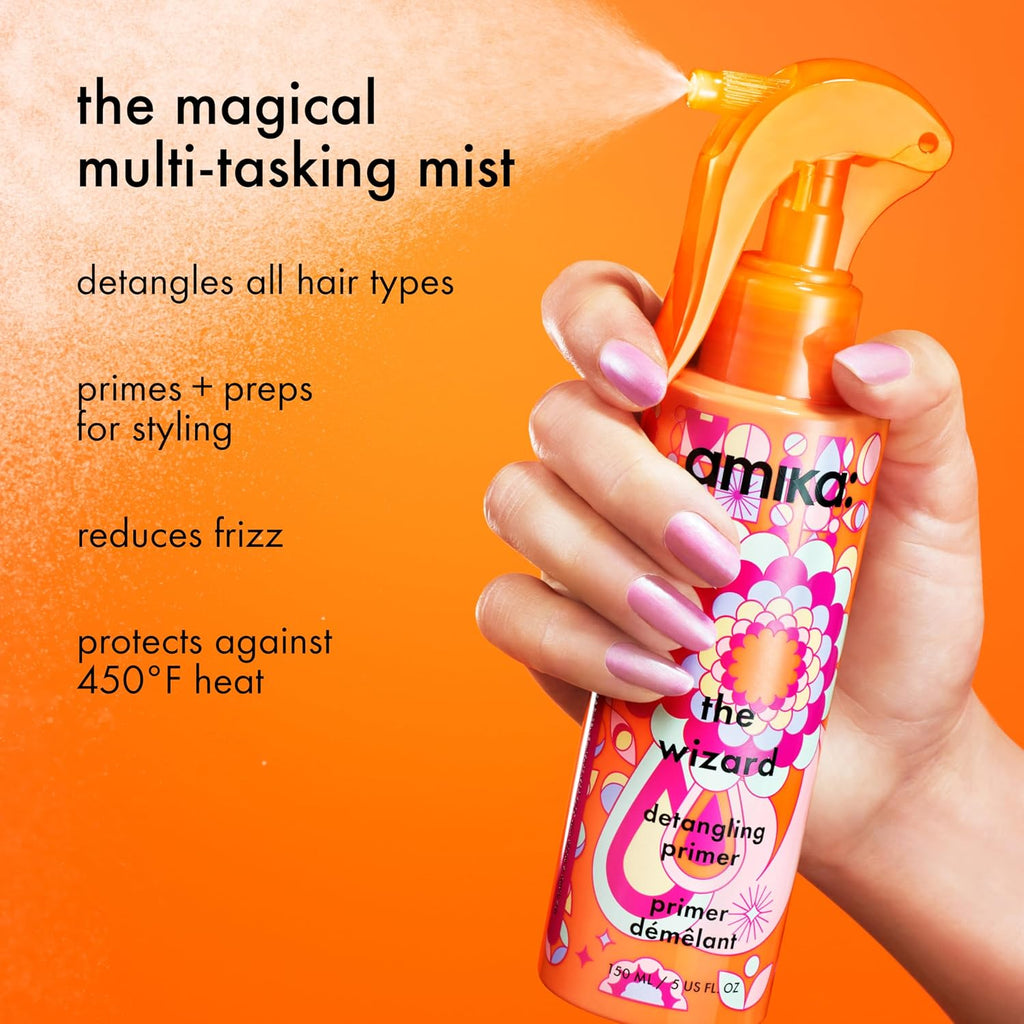Amika | Lightweight Detangling & Heat Protecting Hair Priming Spray