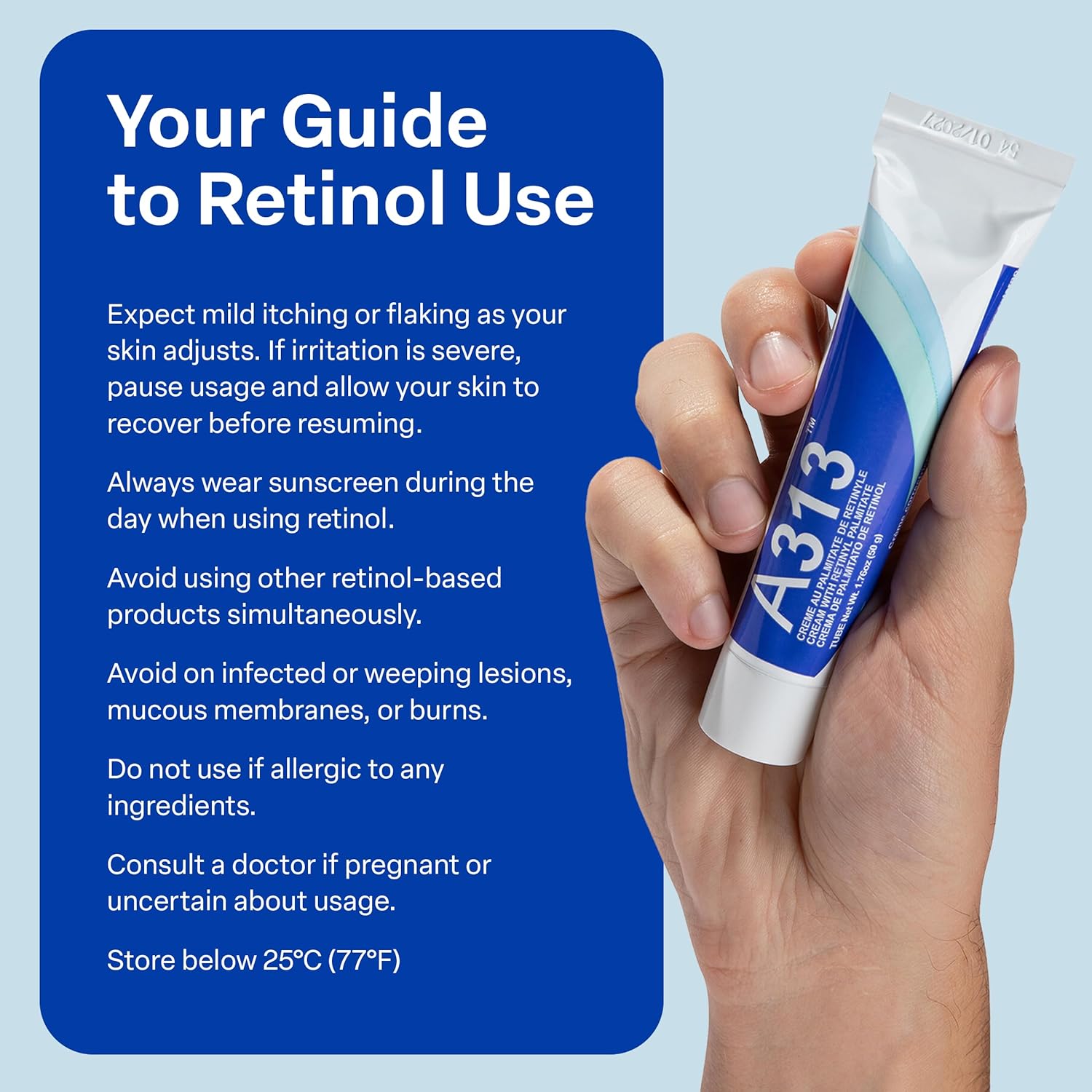 A313 Vitamin A Pommade Retinol Face Cream | Z E H D