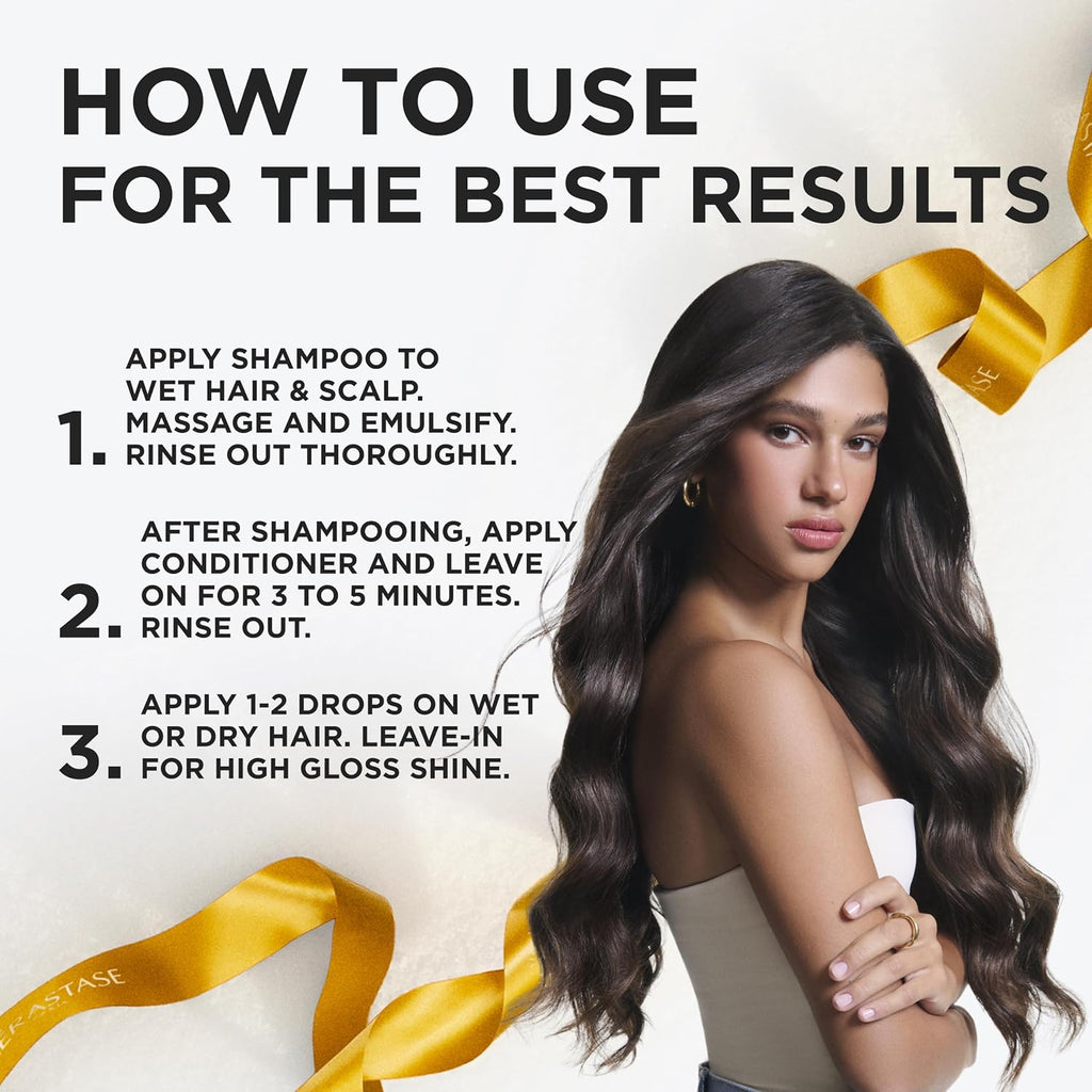 Kérastase | Hydrating Shine Hair Care Gift Set — 18.5 fl oz Total
