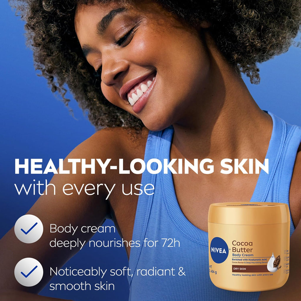 IVEA Cocoa Butter Body Cream with Deep Nourishing Serum